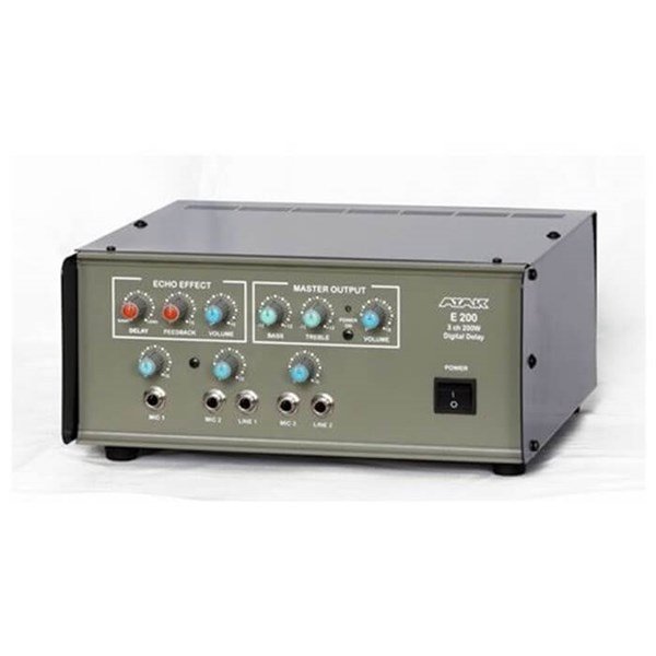Atak E200 3 Giriş 200 Watt Ekolu Power Mikser
