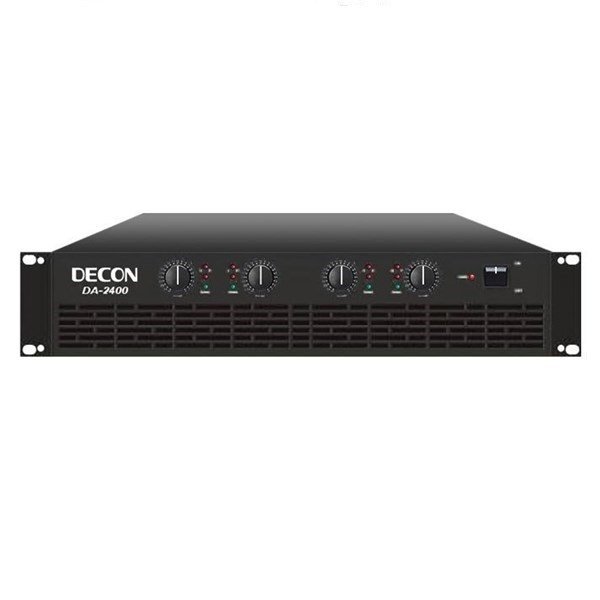 Decon DA 2400 4x650W/4 ohm Power Amplifikatör