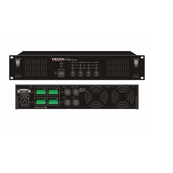 Decon DP 4200B 4x200W Trafolu Power Anfi