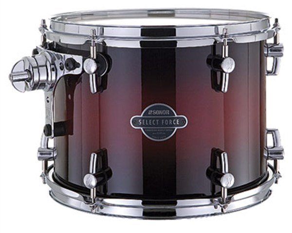 SONOR - SEF 11 Studio Drum Smooth Redburst