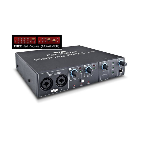 Focusrite Saffire PRO 14 Firewire 8 Giriş 6 Çıkışlı Ses Kartı